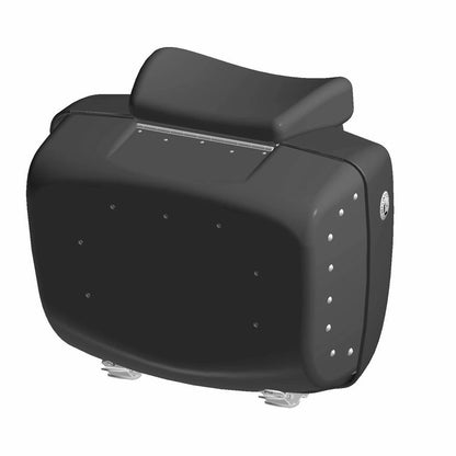 Indian Motorcycle Trunk Assembly, Leather, Tan, Genuine OEM Part 2635655-06, Qty 1