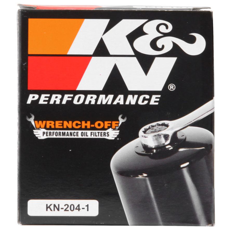 K&N Honda / Kawasaki / Arctic Cat / Suzuki / Triumph / Yamaha 2.594in OD x 2.813in H Oil Filter