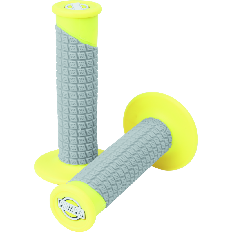 ProTaper Clamp-On Pillow Top Grips - Neon Yellow/Gray