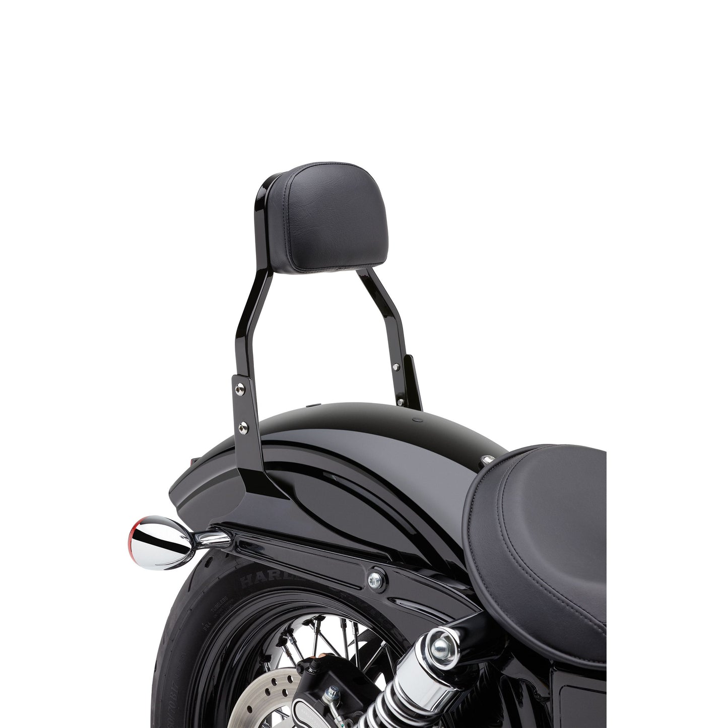 Mini Sissy Bar Black  Dyna 06 17