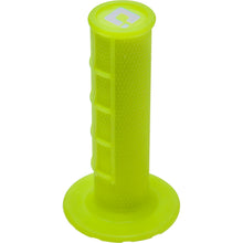Half Waffle Lock On Grip Neon Yellow