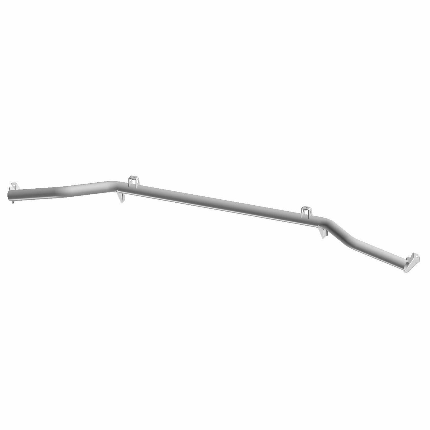 Polaris Slingshot Tube, Lower Clip, Aluminum, Black E-Coat, Genuine OEM Part 1022959-329, Qty 1