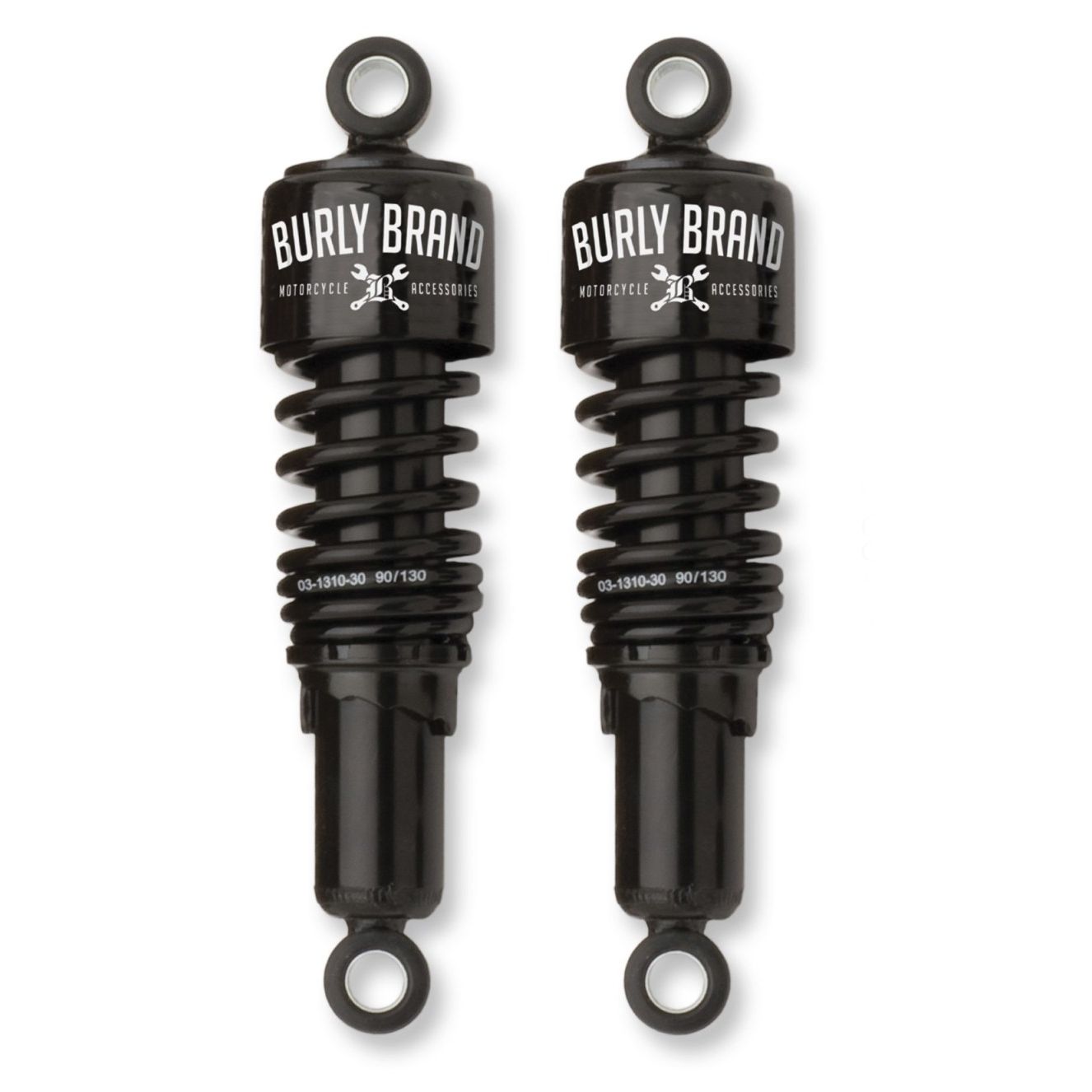 Burly Brand Slammer Shocks 10.5in - Black