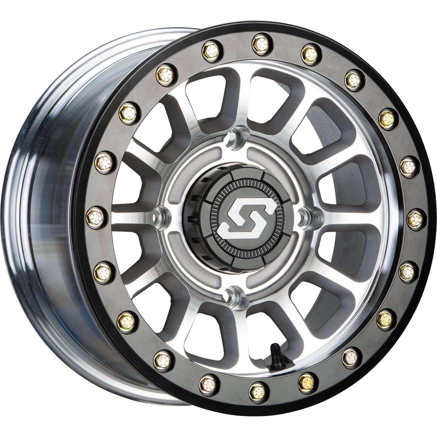 Sano Bdlk Wheel 14x7 4/110 5+2 (+10mm) Blk/As Cast