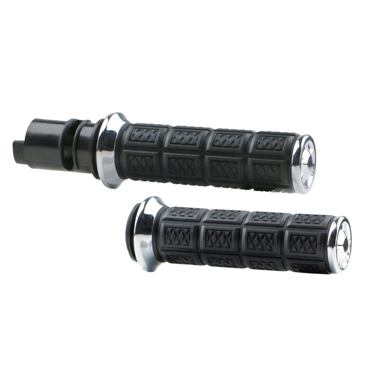 Kuryakyn Enygma Grips 24 and Up Touring 25 and Up Softails Throttle-By-Wire Chrome
