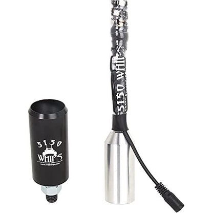 5150 Whips 187 Style Bluetooth Controlled LED Color Changing Whips - Move to Music/Sound - Crazy Bright. Crazy Strong. (Set of 2 Whips - 4Ft)