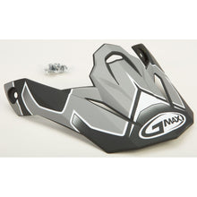 Visor W/Screws Step Mx 86 Dark Silver/White