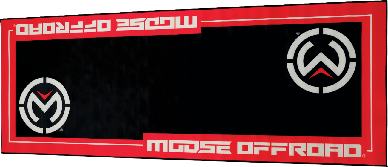 MOOSE OFFROAD Bike Pad - Red HCRDM802102