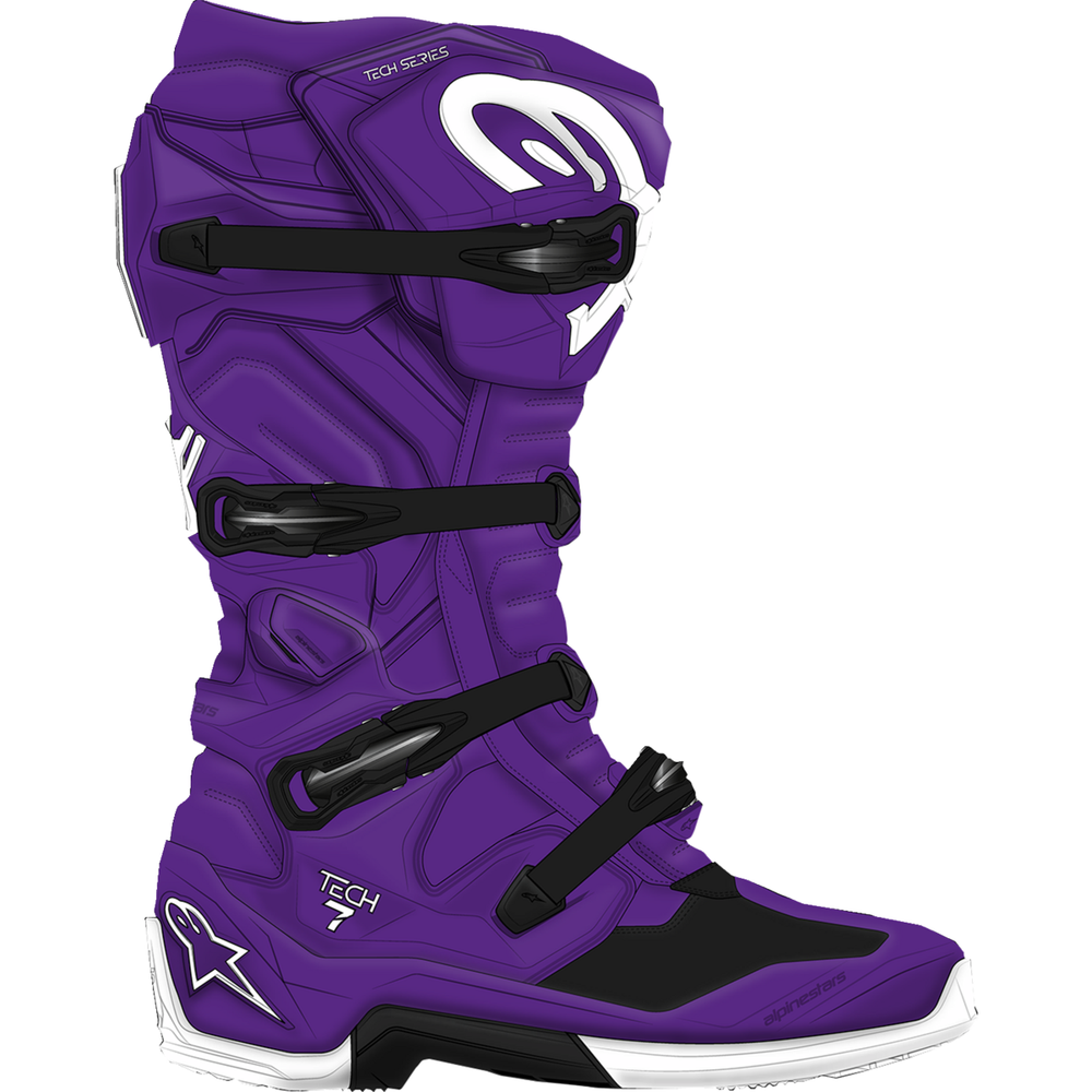 
                      
                        ALPINESTARS Tech 7 Boots - Purple - US 9 / EU 43 2012025-38-9
                      
                    