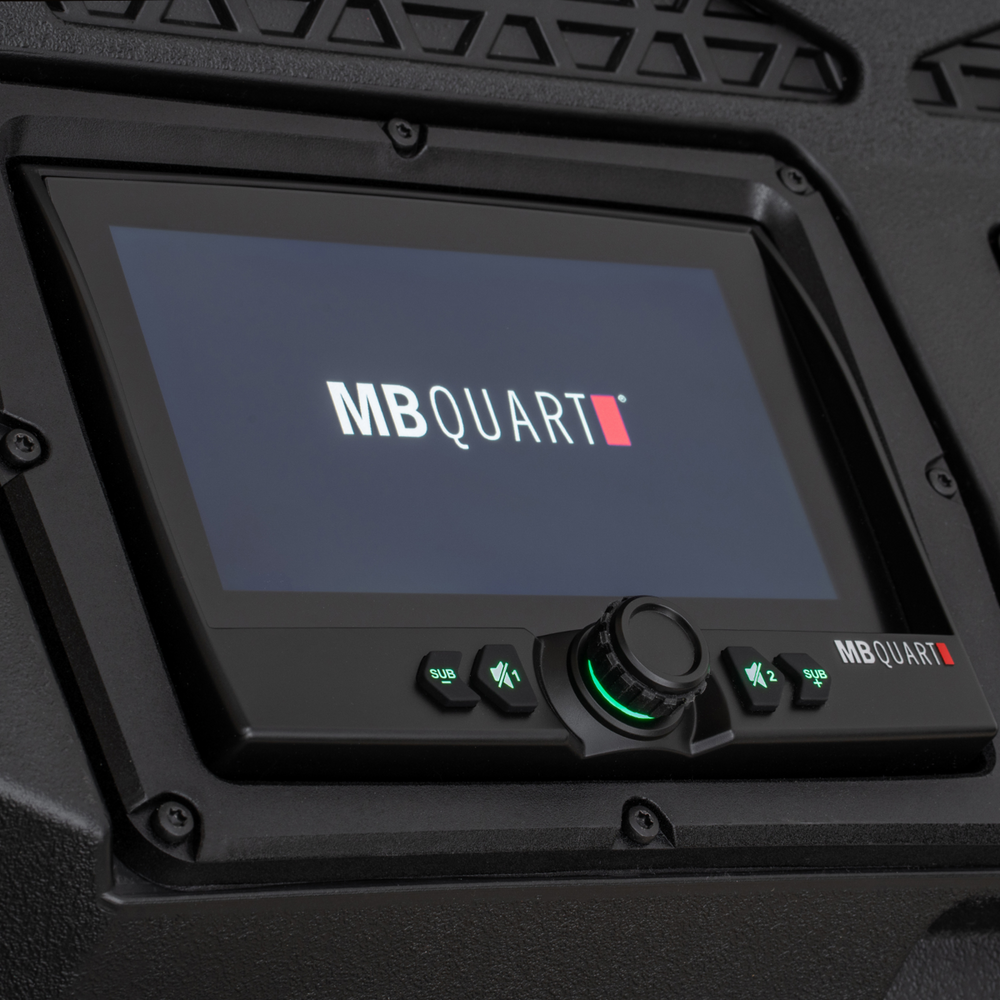 
                      
                        MB QUART Audio Roof - 500 W - 6 Speaker - 1 Subwoofer - RZR Trail MBQRT2-S7R
                      
                    