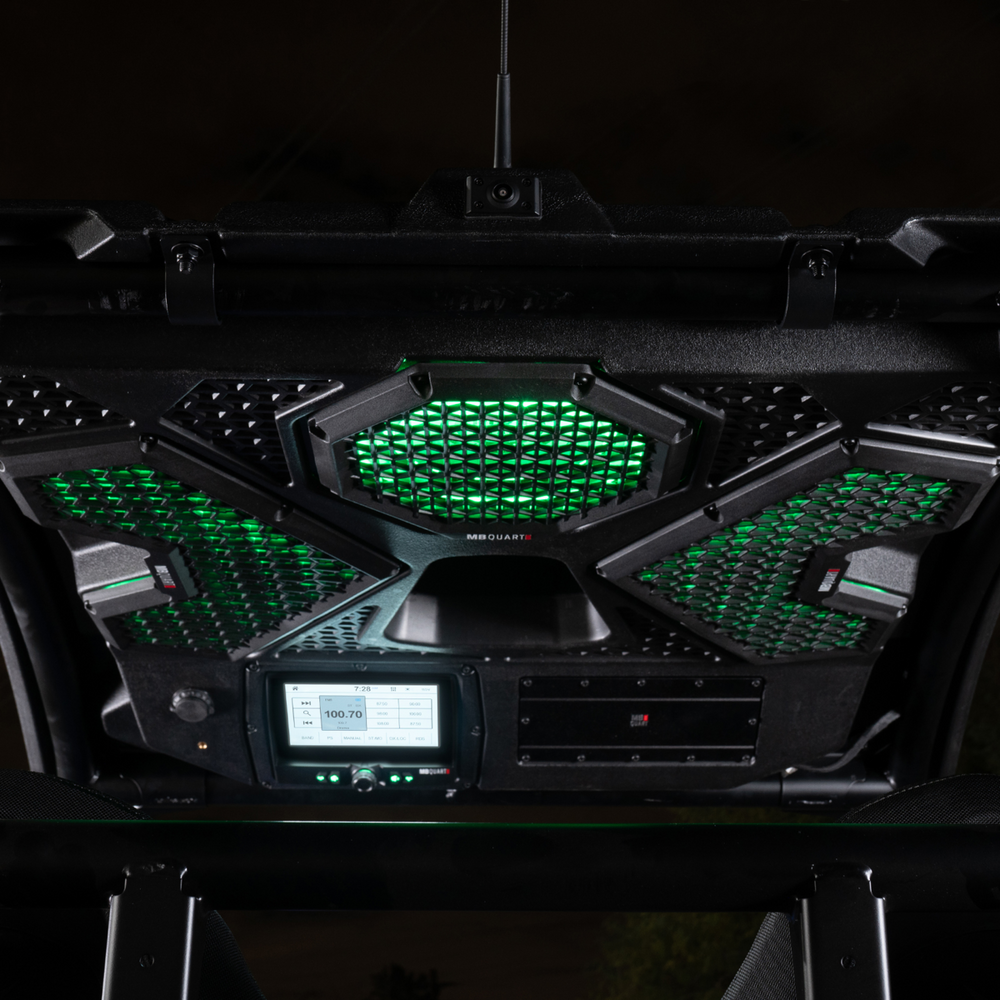 
                      
                        MB QUART Audio Roof - 500 W - 6 Speaker - 1 Subwoofer - RZR Trail MBQRT2-S7R
                      
                    