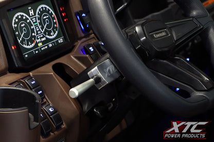 Auto Turn Signal Kit W/ Billet Lever And Front Drl Lights Kaw