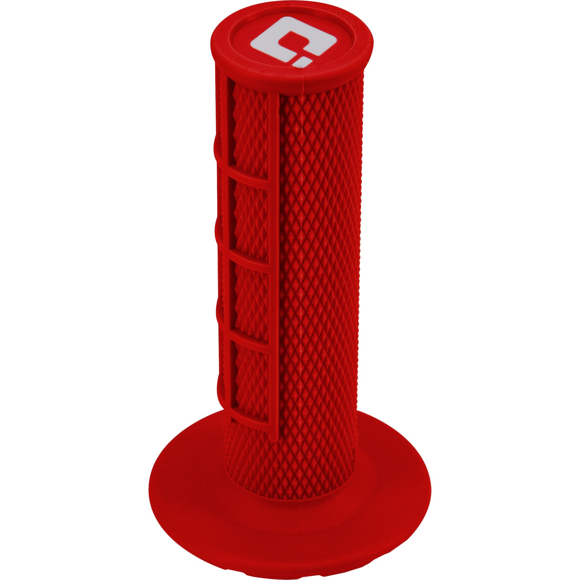 Half Waffle Lock On Grip Red