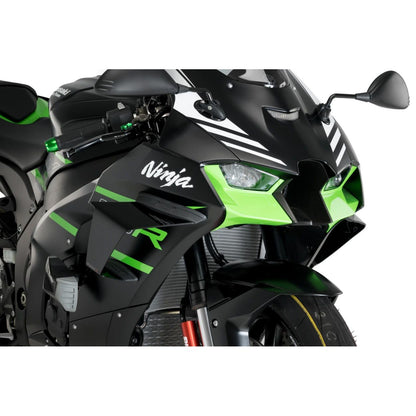 Race Side Spoilers Black Kaw