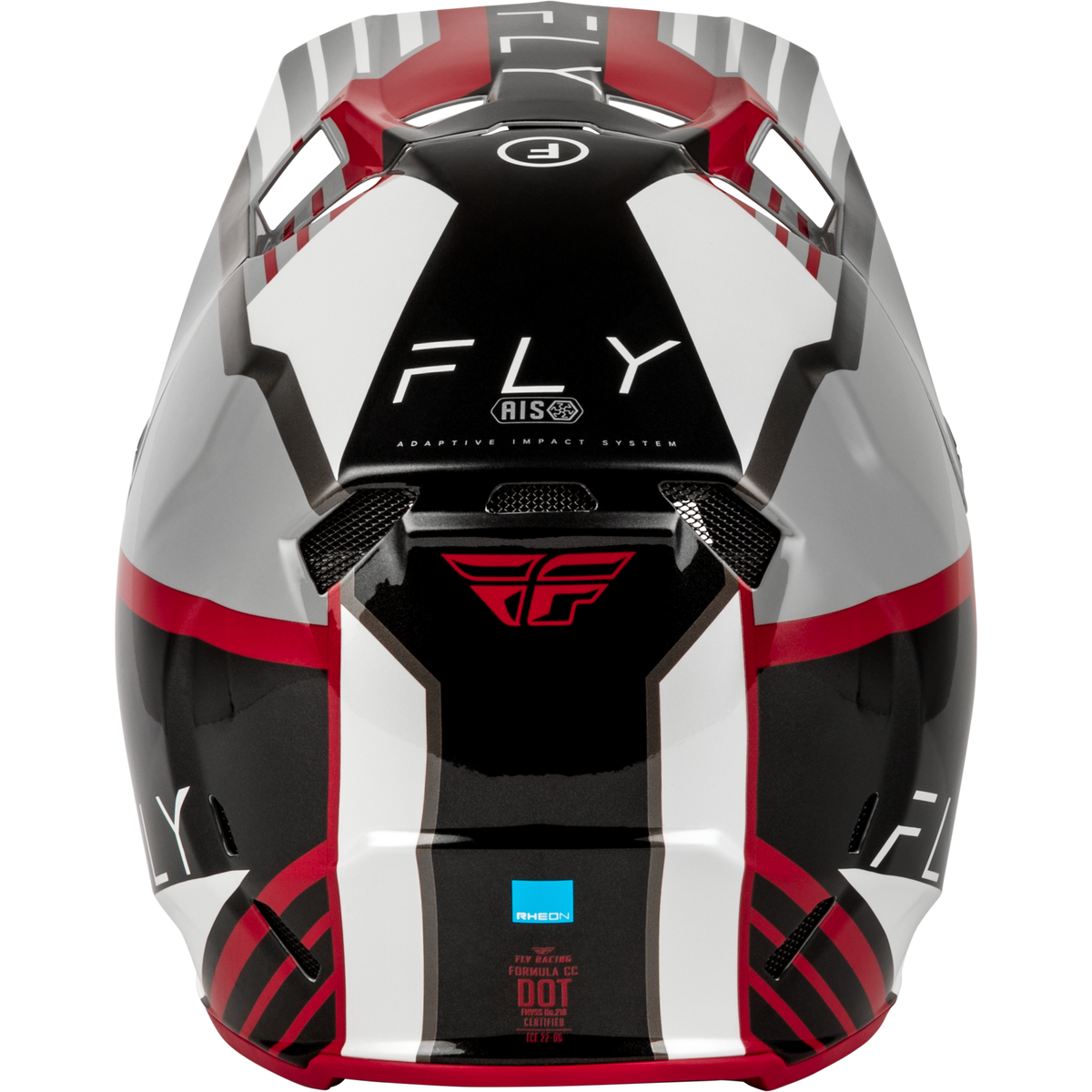 Youth Formula Cc Strike Helmet Grey/Red/Black/White Yl