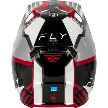 Youth Formula Cc Strike Helmet Grey/Red/Black/White Yl