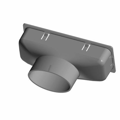 Polaris Ranger ADAPTER-VENT,HEATER,RGT, Genuine OEM Part 8360140, Qty 1