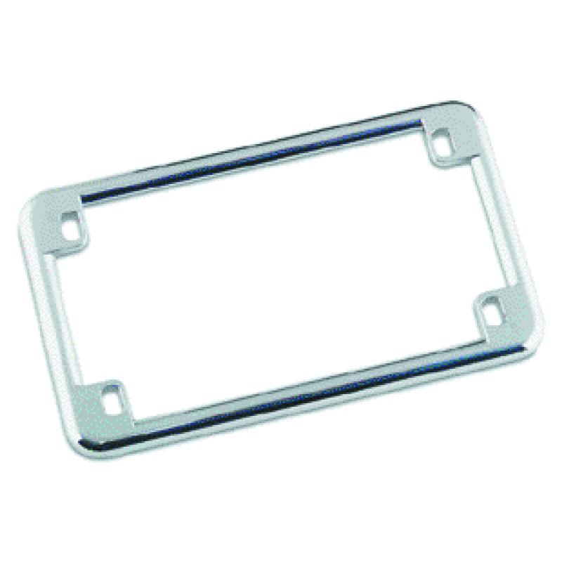 Bikers Choice Chrome License Plate Frame 6 3/4 X 3 3/4 Custom