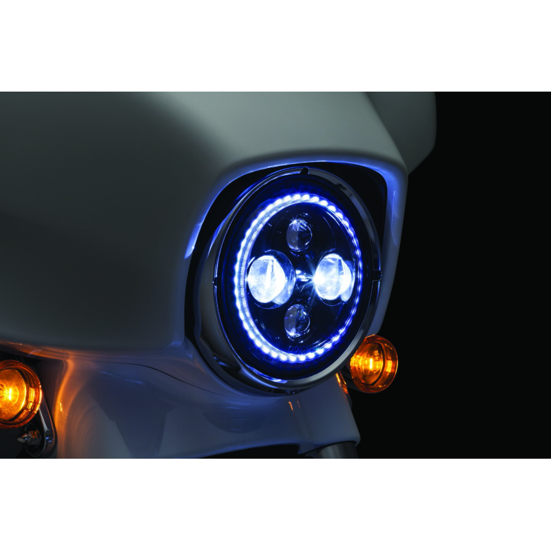 Kuryakyn Orbit Vision 7inch Led Headlight