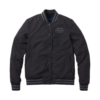 Indian Motorcycle Women's Casual Bomber, Black - 3XL - 286281614