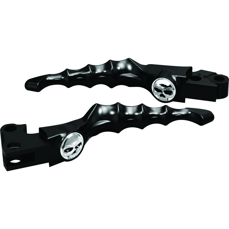 Kuryakyn Zombie Levers 08-13 Touring Cable Gloss Black