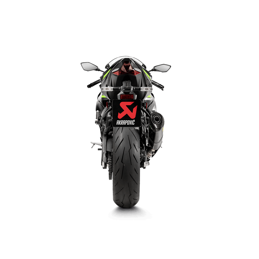 AKRAPOVIC Slip-On Line Muffler - Carbon Fiber - ZX-6R S-K6SO7-HZC/3