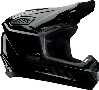 THOR Fleet Helmet - Blackout - Gloss Black - Small 0110-8965