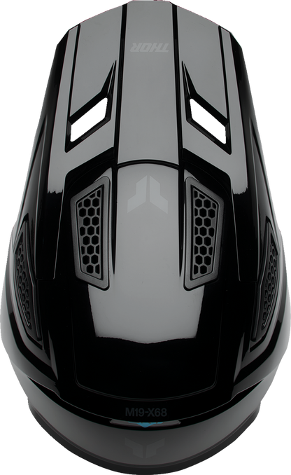 THOR Fleet Helmet - Blackout - Gloss Black - XS 0110-8964