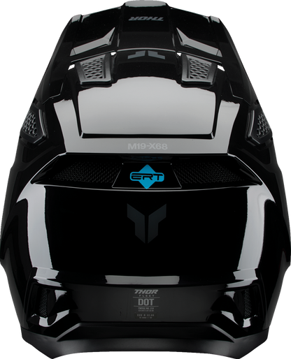 THOR Fleet Helmet - Blackout - Gloss Black - Large 0110-8967