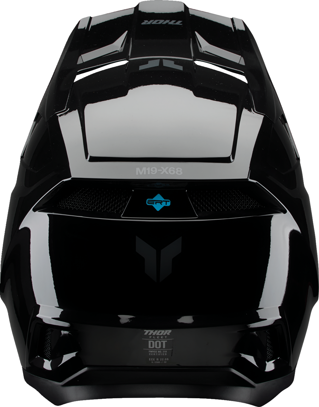 THOR Youth Fleet Helmet - Blackout - Gloss Black - Small 0111-1695