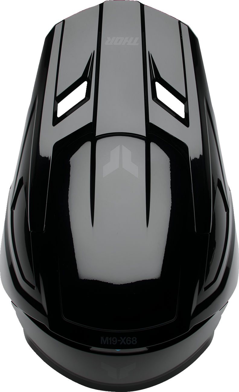 THOR Youth Fleet Helmet - Blackout - Gloss Black - Large 0111-1697