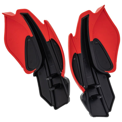 Polaris ATV Red Handguards - 2876845