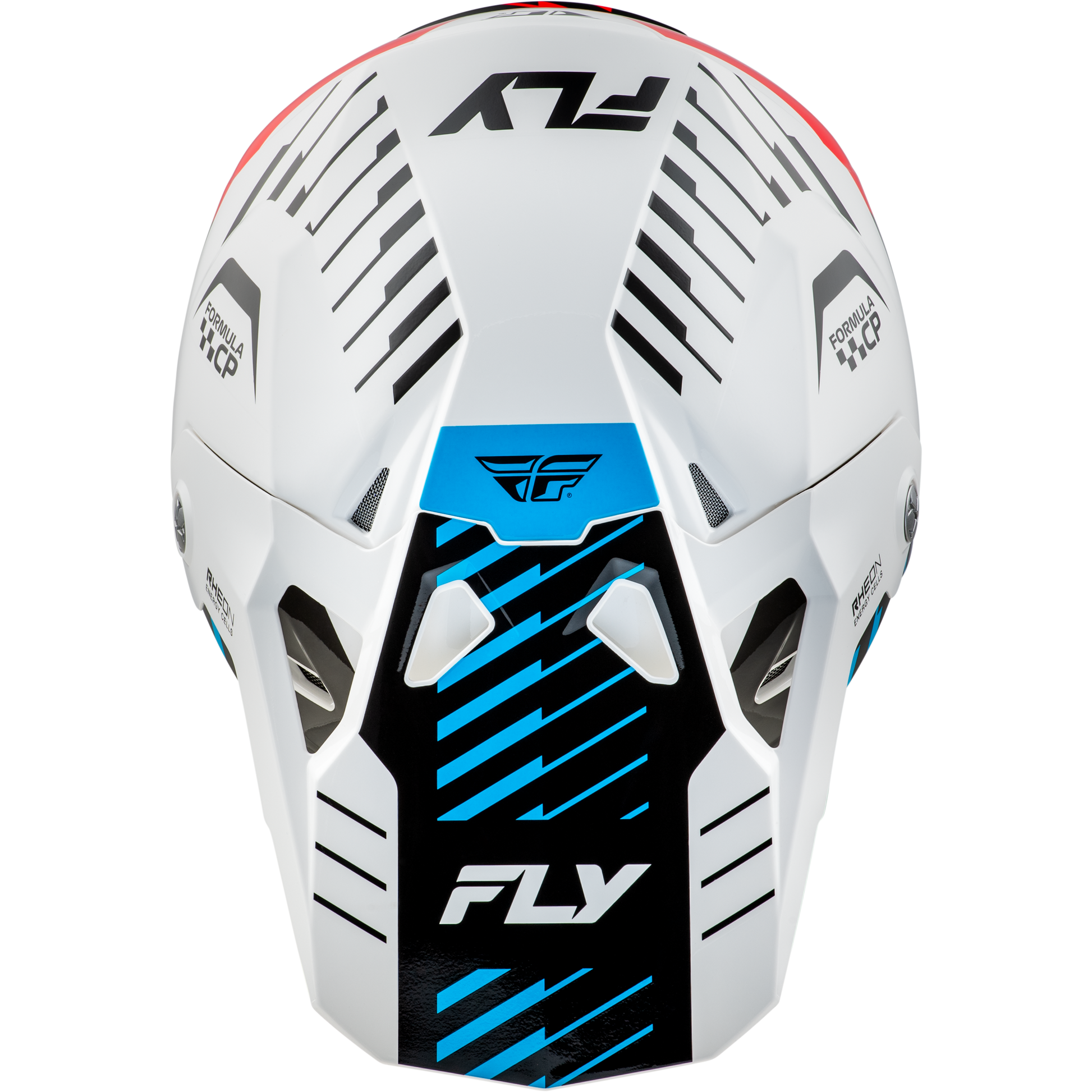 Formula Cp Slice Helmet White/Red/Cyan Xl