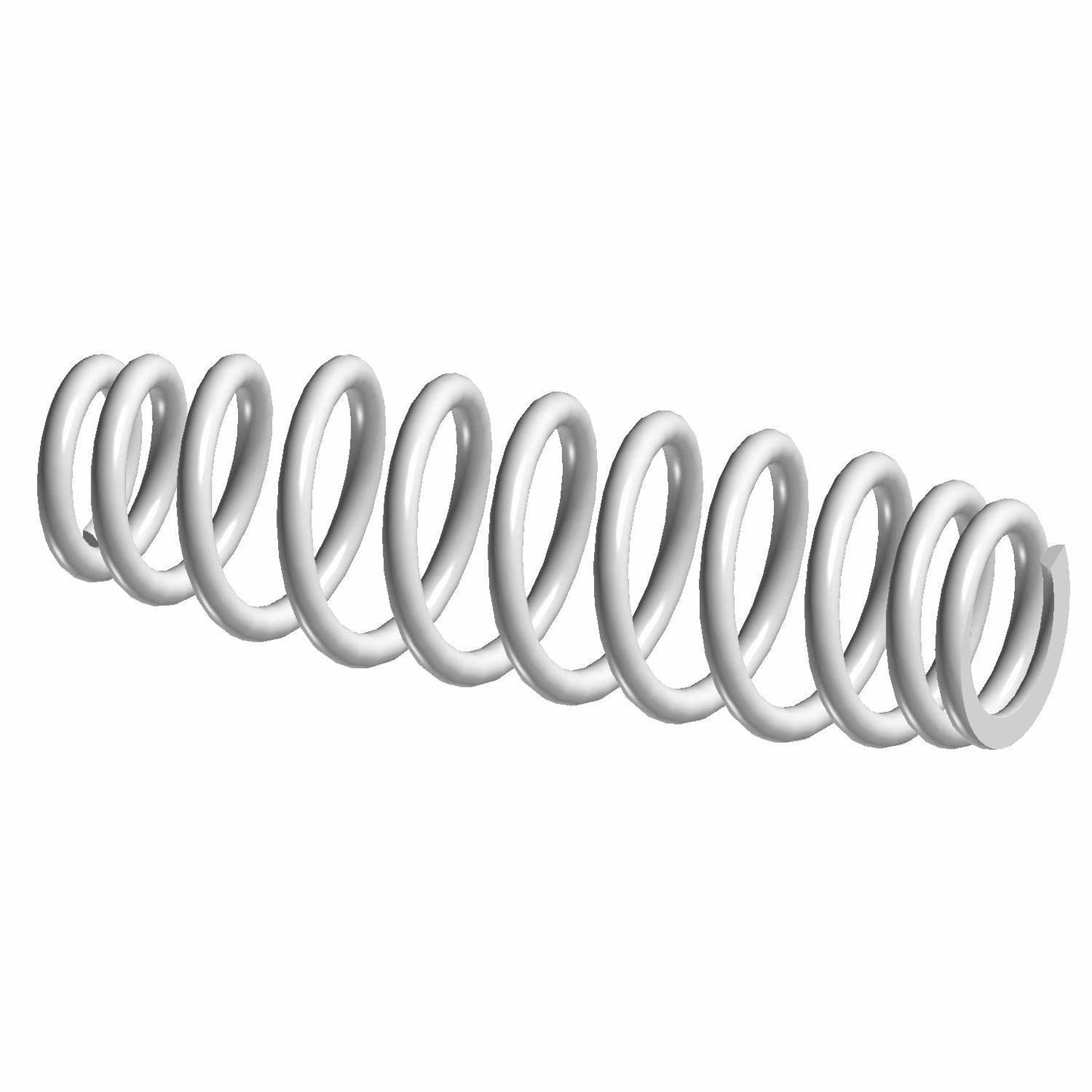 Polaris Ranger Compression Spring 180#, Front, 12.5, Medium Gloss Black, Genuine OEM Part 7043577-067, Qty 1