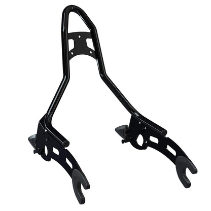 Indian Motorcycle Sissy Bar, Thunder Black, Fits Specific Chief, Chief Bobber, Chief Dark Horse, Super Chief, Sport Chief Models and More, Quick Release Technology, Comfort and Support - 2884632-266