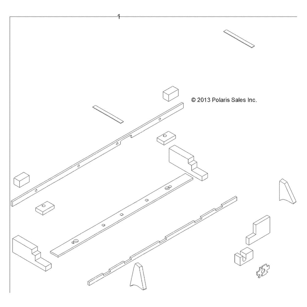 
                      
                        Polaris Ranger Seal Cab Kit, Genuine OEM Part 2879385, Qty 1
                      
                    