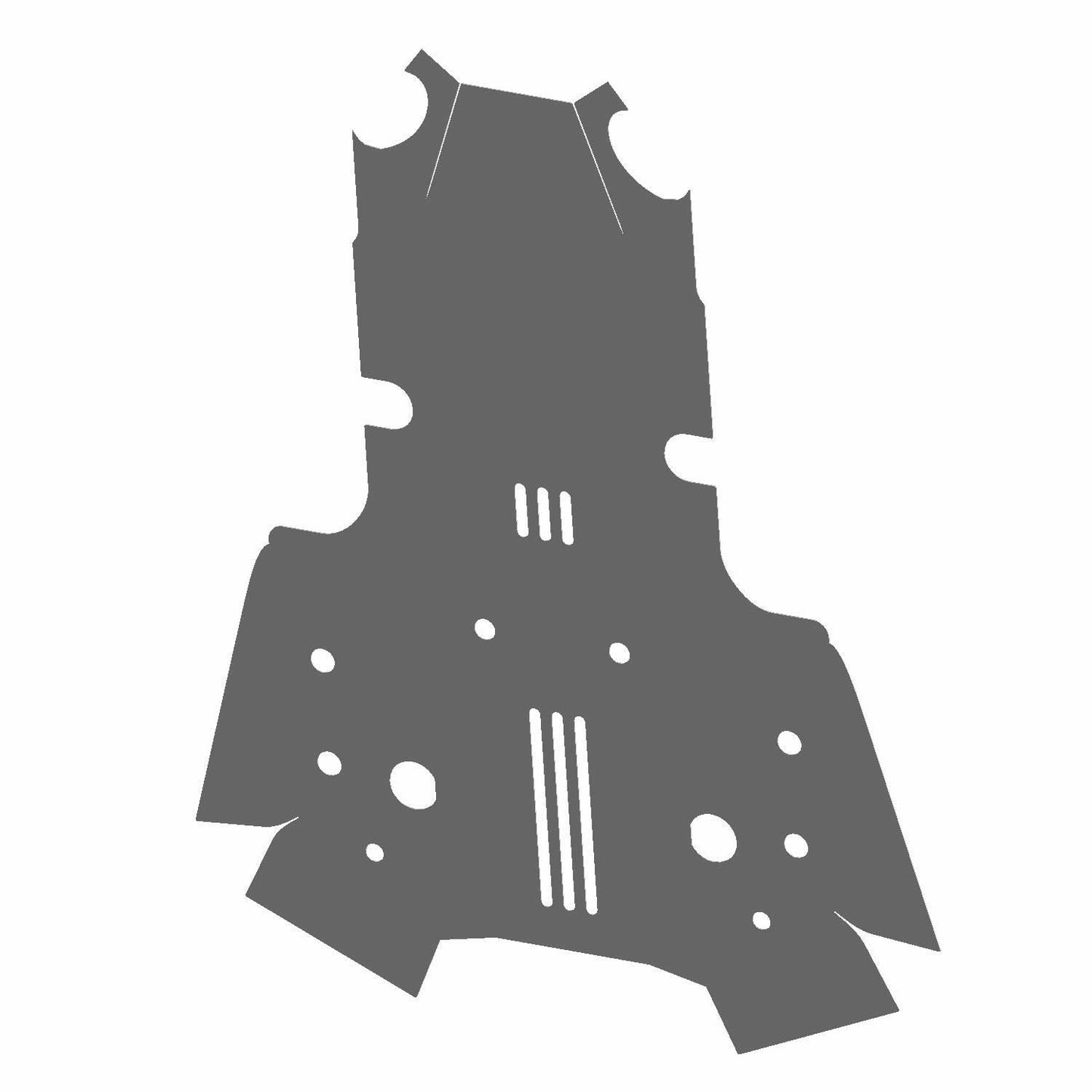 Polaris ATV Seat Foil, Genuine OEM Part 5814630, Qty 1
