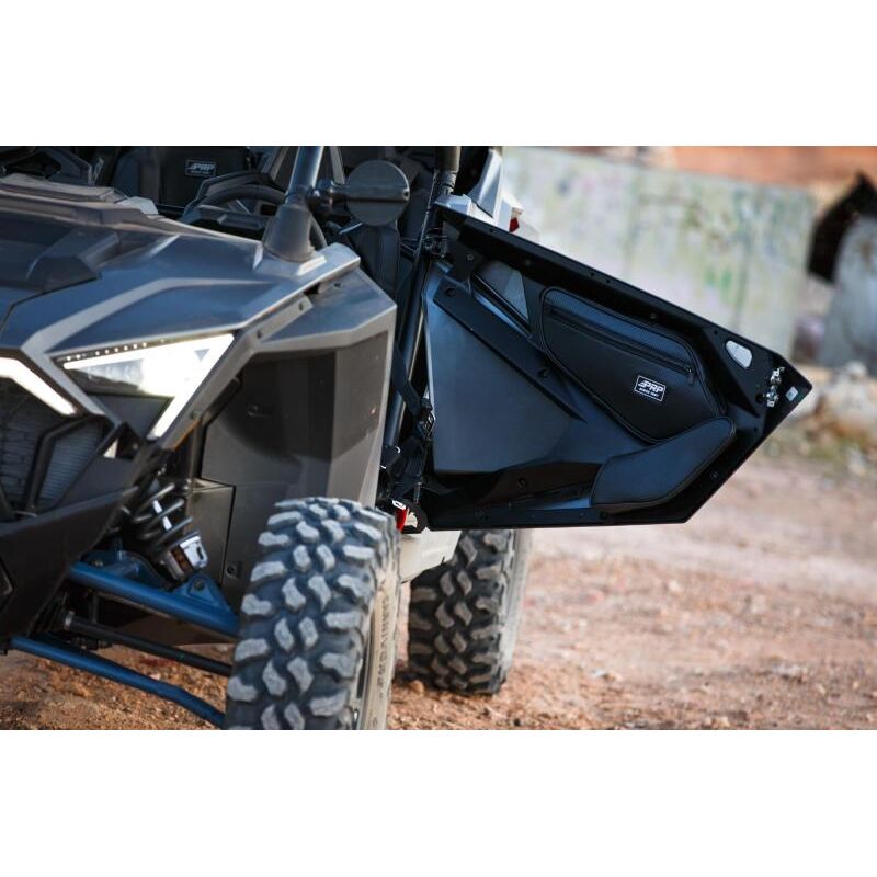PRP Polaris RZR PRO XP/PRO R/Turbo R Front Door Bags with Knee Pad (Pair)
