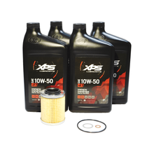 2017-2023 Can-Am Maverick X3 OEM 10W-50 Full Synthetic Oil Change Kit 779261