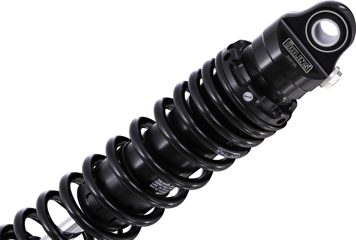 OHLINS Twin Shocks - 12" - Rebound Adjustable - STX36 Blackline (HD776S2) HD 776S2
