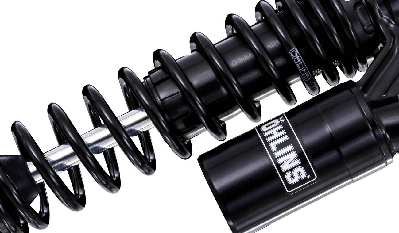 OHLINS Twin Shocks - 13" - Fully Adjustable - STX36P (HD764) HD 764