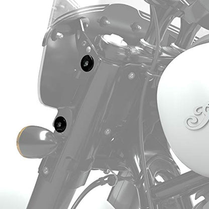 Genuine Indian Chief / Chief Dark Horse QR Windshield Mounts 2889858-266