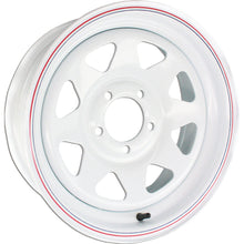 8 Spoke Steel Trailer Wheel 12"X4"