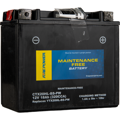 Battery Ctx20hl Bs Pw Maintenance Free