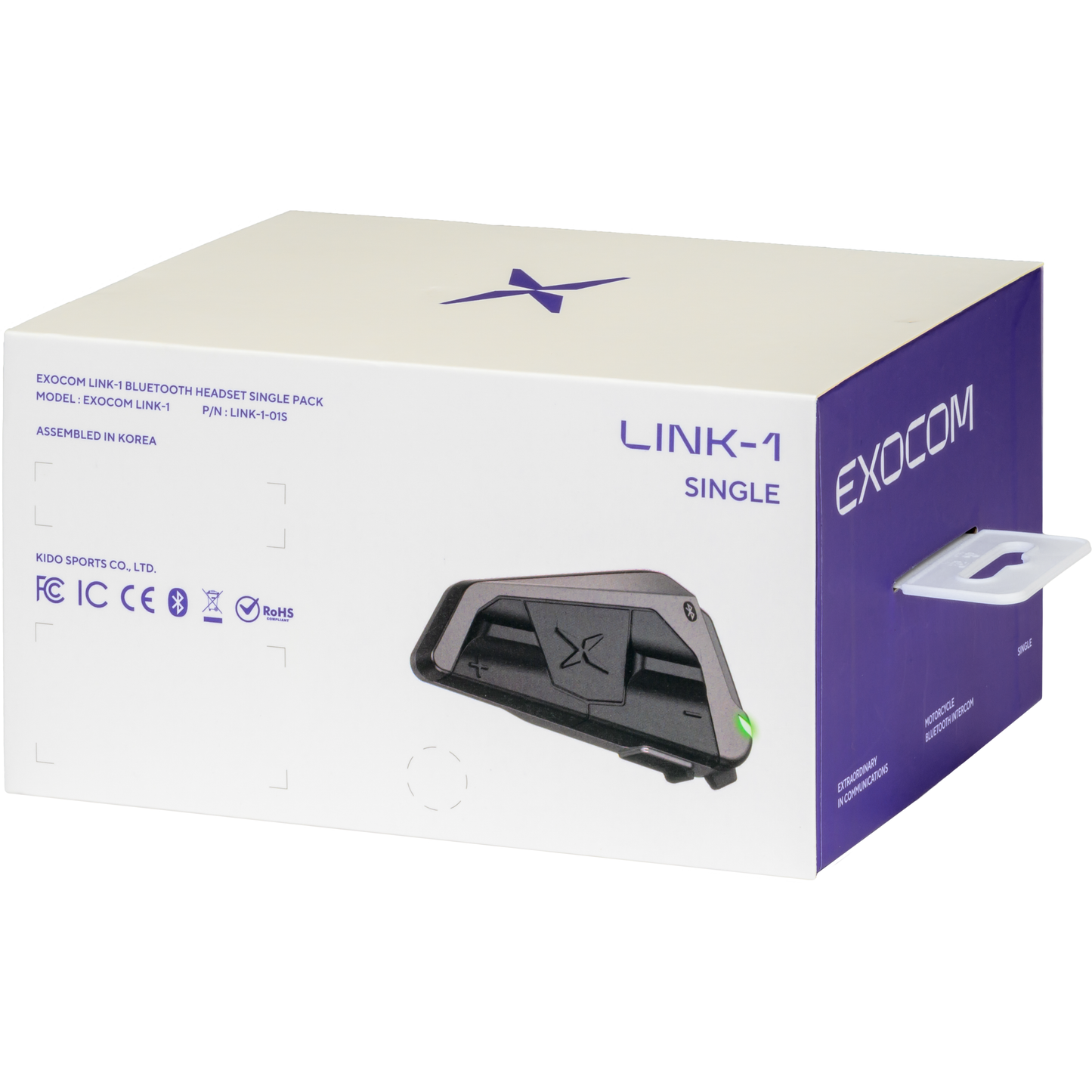 Exocom Link 1 Bluetooth Communicator (Single Pack)
