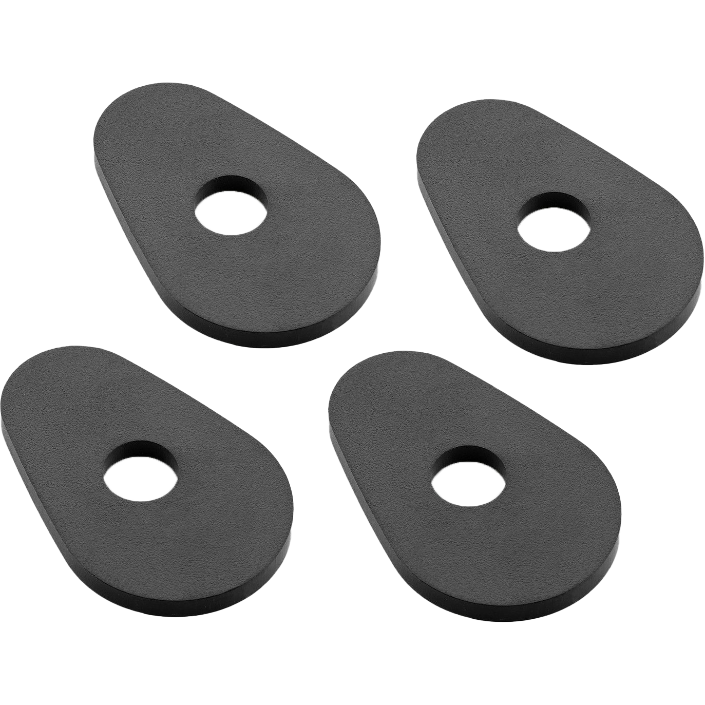 Turn Signal Mounting Kit 4 Pcs Black