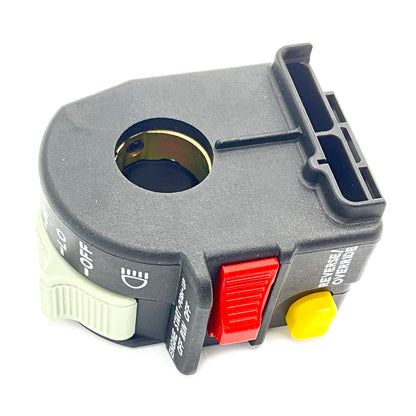 Polaris ATV Hi/Lo/Off (Rev/Or) Handlebar Switch, Genuine OEM Part 4010262, Qty 1