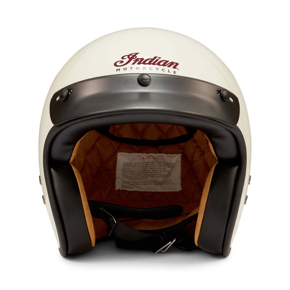 
                      
                        Indian Motorcycle Retro Open Face Helmet, Cream - 2XL - 286295512
                      
                    