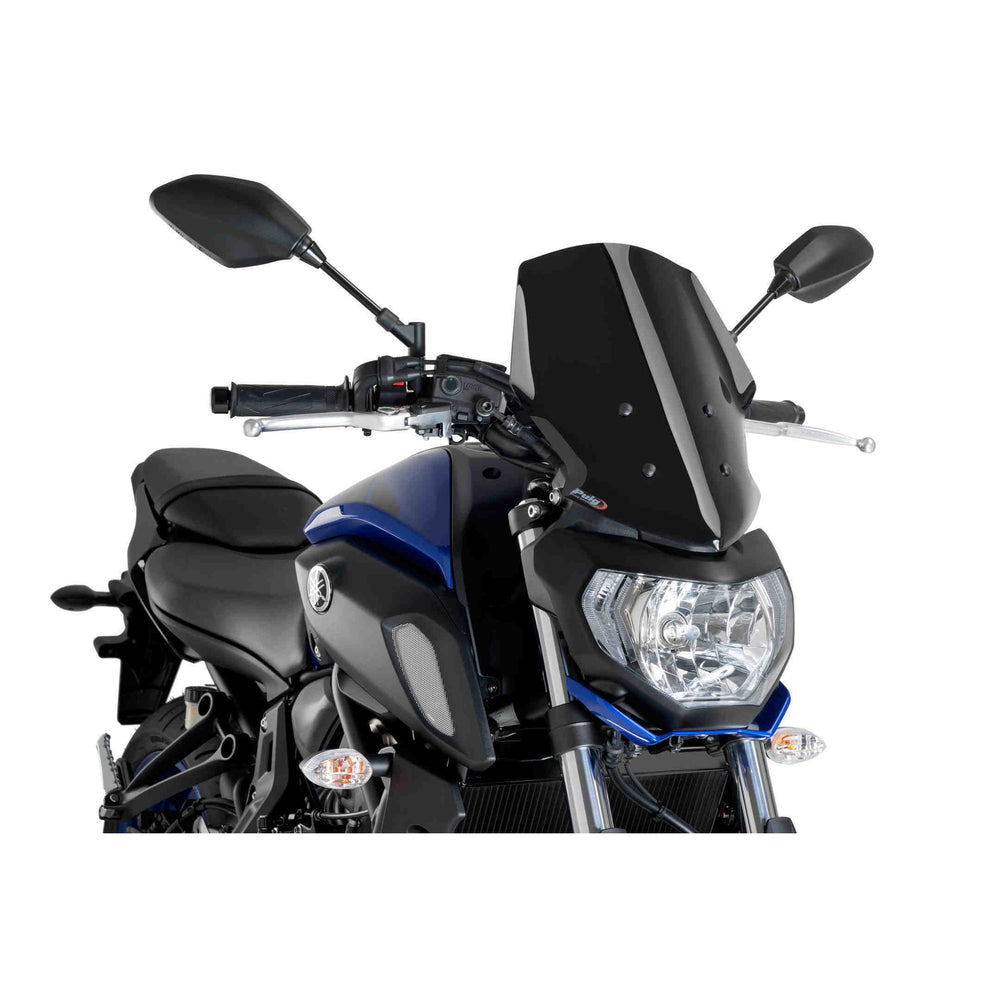 Windscreen Naked New Gen Touring Black Yam