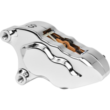 4 Piston Front Caliper L/H Chrome W/ 11.8" Rotor
